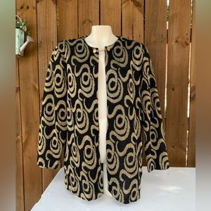 Vintage By Berkeley fashion cardigan size XL.